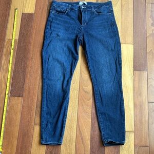 PAIGE Women's Skinny Jeans - Dark Blue